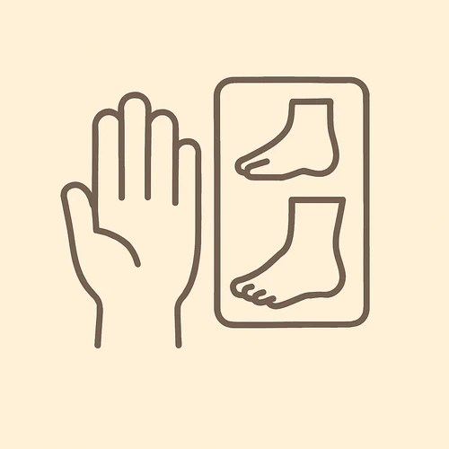 Hands & Feet Drawing Guide